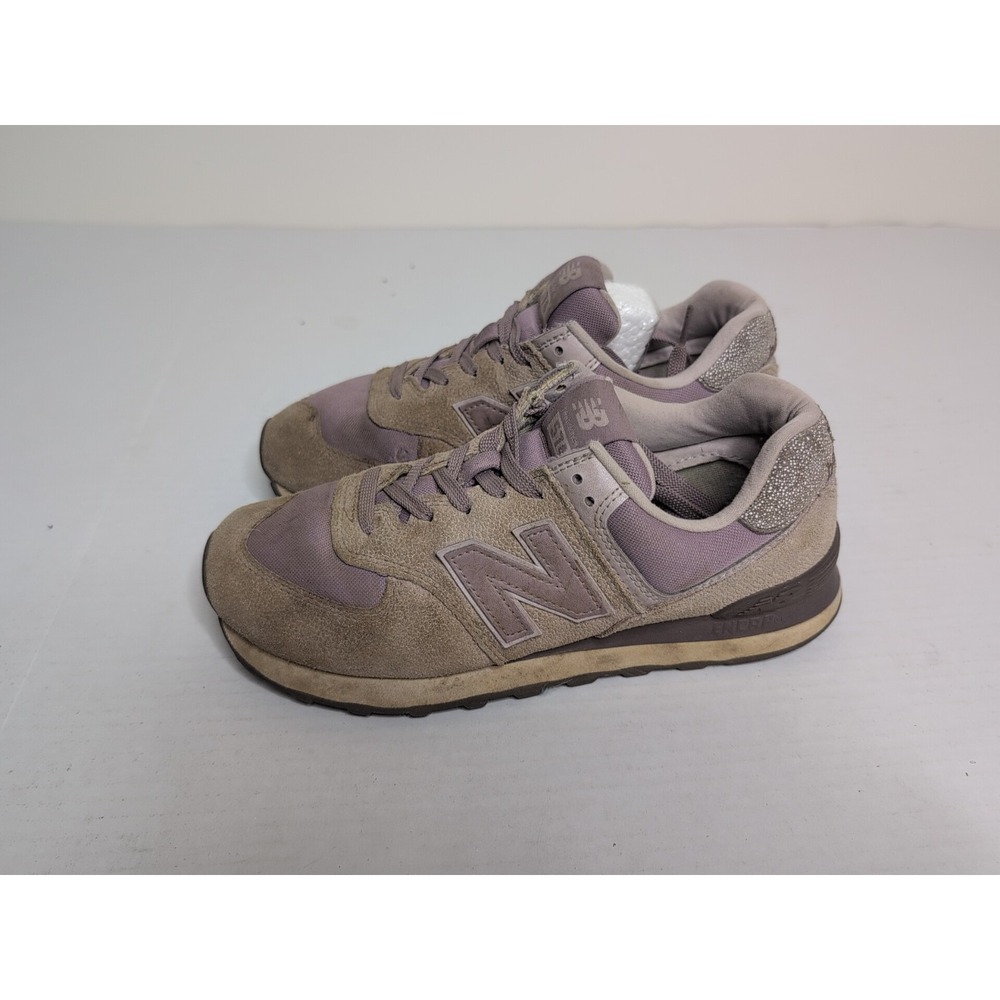 New Balance NB 574 Lavender Running Shoes Sneakers Women's 8.5